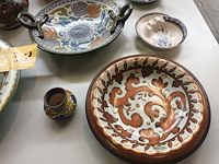 Lot 332 - gauda porselein. 10 stuks - afbeelding 3 van  5