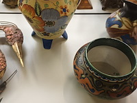 Lot 332 - gauda porselein. 10 stuks - afbeelding 5 van  5