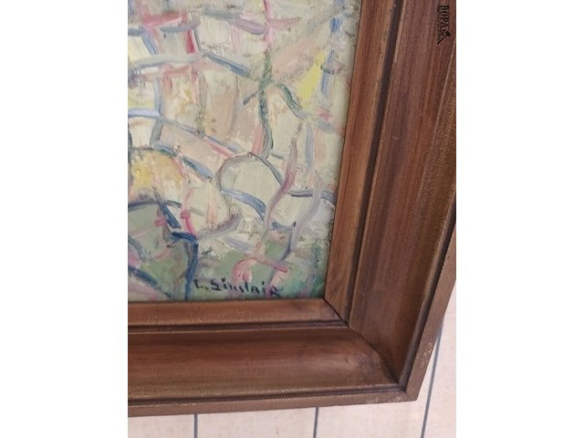 Lot 333 - kader bloemen - afbeelding 3 van  3
