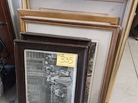 Lot 335 - diverse kaders, ong 8 stuks - afbeelding 1 van  8