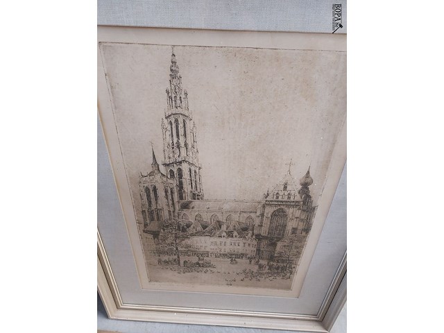 Lot 335 - diverse kaders, ong 8 stuks - afbeelding 7 van  8
