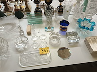 Lot 337 - glaswerk en kristal. 28 stuks - afbeelding 1 van  7