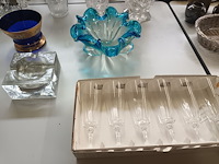 Lot 337 - glaswerk en kristal. 28 stuks - afbeelding 7 van  7