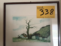 Lot 338 - kader het strooien dak - afbeelding 1 van  4