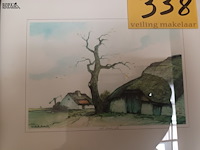 Lot 338 - kader het strooien dak - afbeelding 2 van  4
