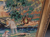 Lot 338 - kader park met brugje - afbeelding 3 van  3