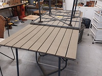 Lot 338 - terrastafel, 5 stuks - afbeelding 1 van  2