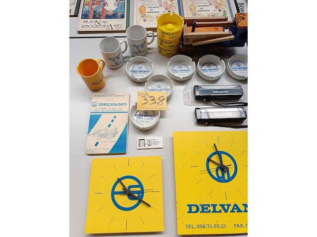 Lot 338 - verzamel items delvano. 19 stuks - afbeelding 1 van  4