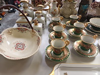 Lot 339 - porselein decoratie. 55 stuks - afbeelding 5 van  11