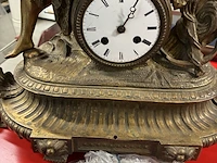 Lot 339 - retro tafelklok - afbeelding 2 van  3