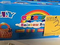 Lot 34 - colorfull rainbow bands nieuw 11 dozen - afbeelding 3 van  3