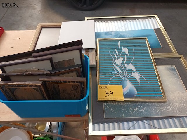 Lot 34 - diverse kaders. 16 stuks - afbeelding 1 van  4
