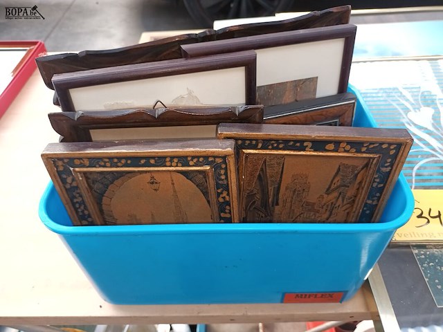 Lot 34 - diverse kaders. 16 stuks - afbeelding 4 van  4