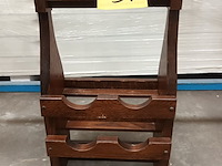 Lot 34 - eiken wijnrekje - afbeelding 1 van  3