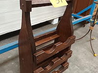 Lot 34 - eiken wijnrekje - afbeelding 2 van  3
