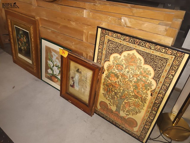 Lot 34 - kaders. 4 stuks - afbeelding 2 van  5
