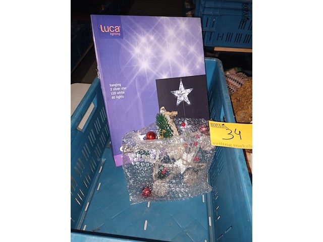 Lot 34 - kerstdecoratie - afbeelding 1 van  6