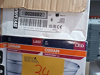 Lot 34 - lampen en verlichting. 15 stuks - afbeelding 3 van  6