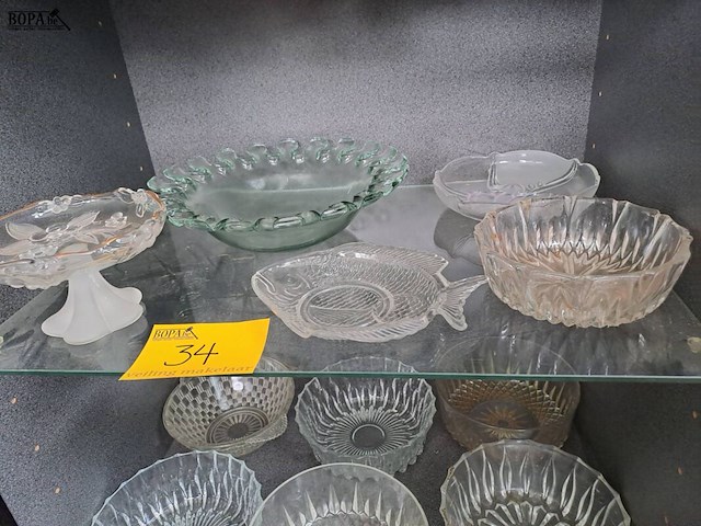 Lot 34 - lot verzameling serveerschalen, tapasschalen - 10 stuks - afbeelding 2 van  4