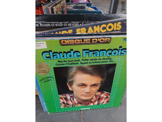 Lot 34 - lp’s claude françois - afbeelding 2 van  6