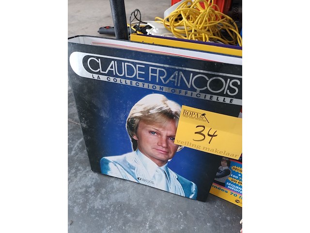 Lot 34 - lp’s claude françois - afbeelding 3 van  6