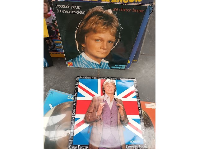 Lot 34 - lp’s claude françois - afbeelding 5 van  6