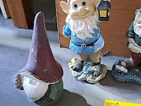 Lot 34 - tuinkabouters - 5 stuks - afbeelding 2 van  3
