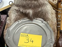 Lot 34 - vintage taxidermiepreparaat rode vos - butlermodel
