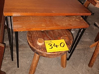 Lot 340 - klein meubilair. 7 stuks - afbeelding 4 van  5