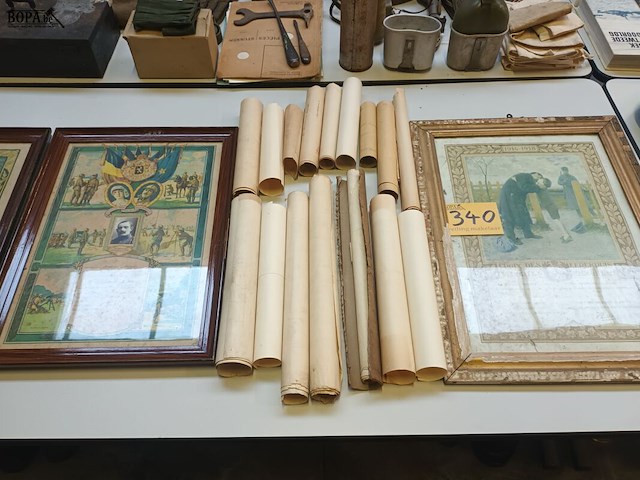 Lot 340 - militaire documenten - afbeelding 1 van  7