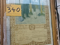 Lot 340 - militaire documenten - afbeelding 2 van  7