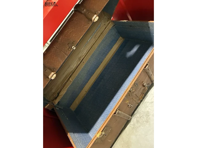 Lot 340 - retro reiskoffer - afbeelding 2 van  2