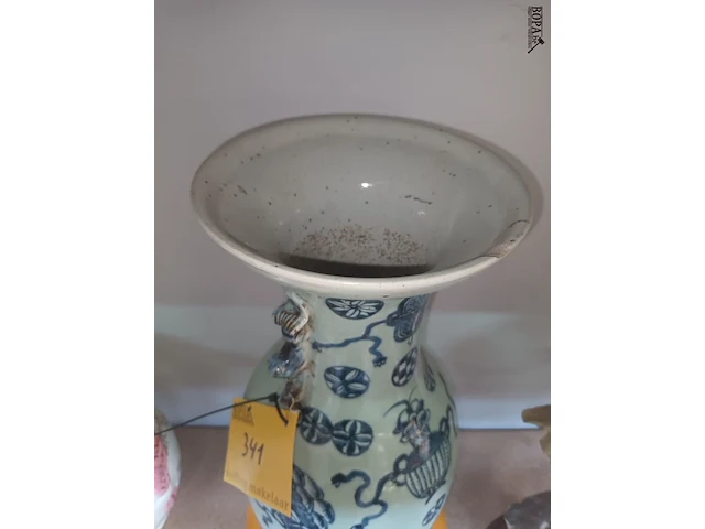 Lot 341 - chinese vaas - afbeelding 3 van  5