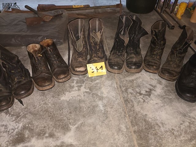 Lot 341 - leger bottines. 7 paar - afbeelding 1 van  4