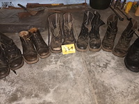 Lot 341 - leger bottines. 7 paar - afbeelding 1 van  4