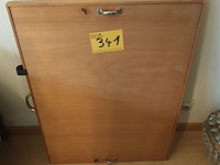 Lot 341 - schilderskoffer met inhoud - afbeelding 1 van  5