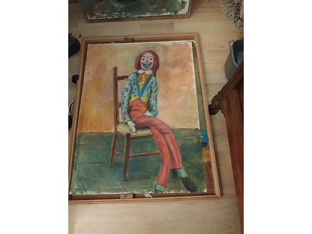 Lot 341 - schilderskoffer met inhoud - afbeelding 5 van  5