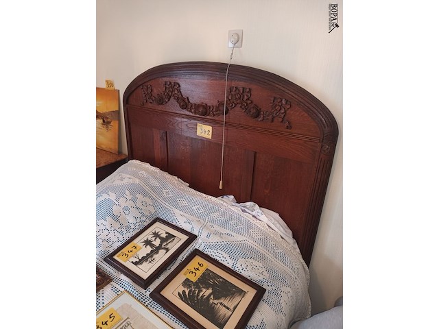 Lot 342 - antiek bed - afbeelding 3 van  4