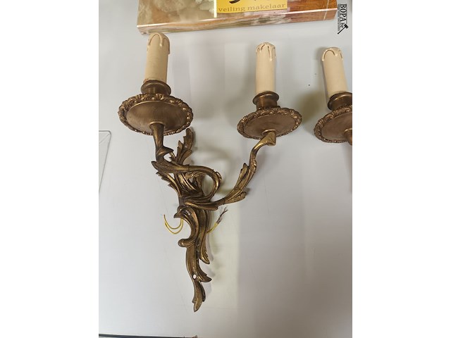 Lot 344 - amplieken in koper. 2 stuks - afbeelding 2 van  4