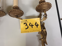 Lot 344 - amplieken in koper. 2 stuks - afbeelding 3 van  4