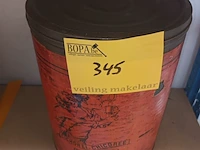 Lot 345 - blikken doos cichorei talpe roeselare - afbeelding 2 van  4