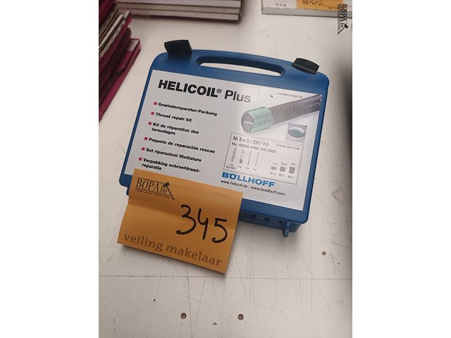 Lot 345 - reparatiekit helicoil - afbeelding 1 van  4