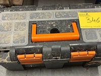 Lot 346 - gereedschapskoffer met inhoud