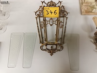 Lot 346 - muurlamp in koper - afbeelding 1 van  4
