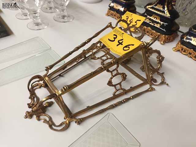 Lot 346 - muurlamp in koper - afbeelding 2 van  4