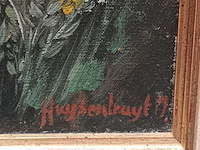 Lot 346 - schilderij bloemen - afbeelding 3 van  3
