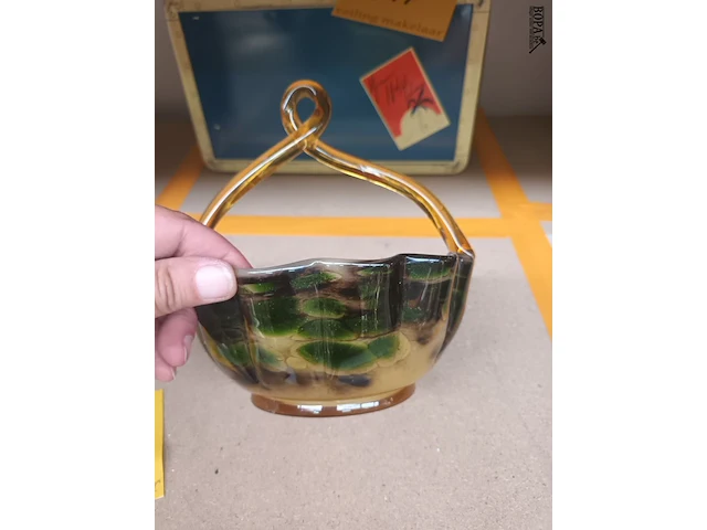 Lot 346 - sierschaal in glas - afbeelding 3 van  4
