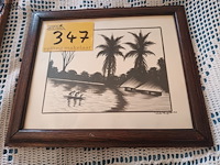Lot 347 - kader afrikaans - afbeelding 1 van  3