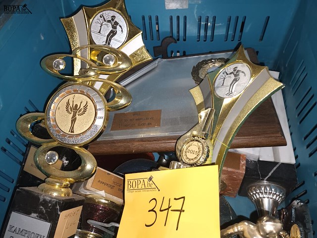 Lot 347 - lot trofeeën - afbeelding 3 van  3