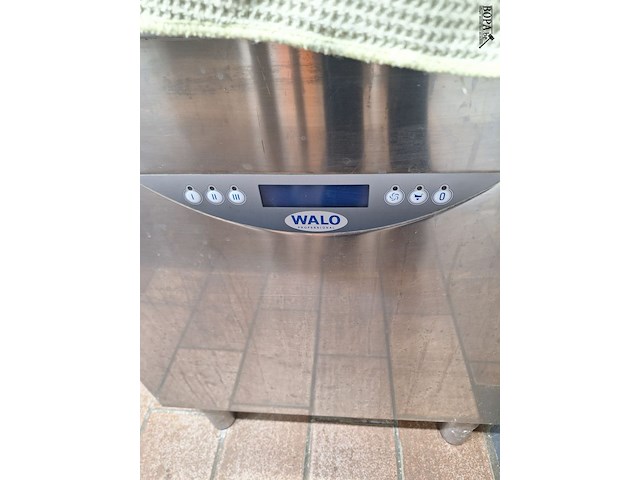 Lot 347 - rvs vaatwasmachine walo - afbeelding 2 van  3